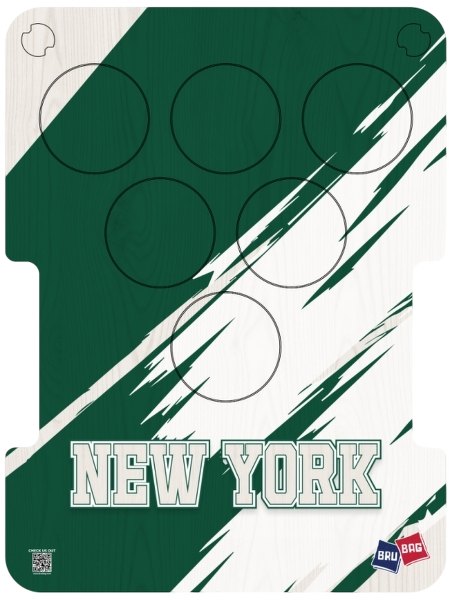 BruBag New York Green 1 2-in-1 Set